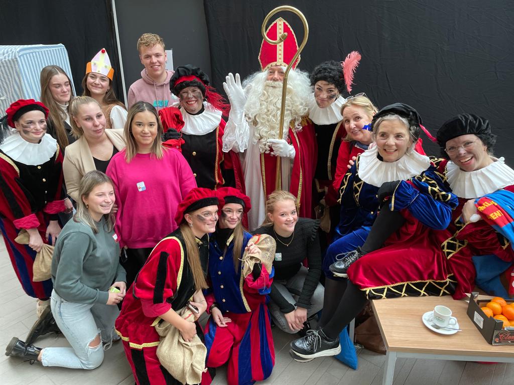 Sinterklaas bij de voedselbank in Den Bosch 2022